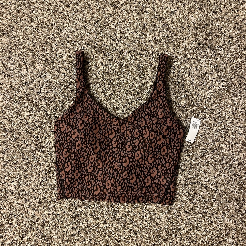 Cheetah Print Workout Top
